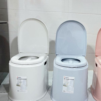 Bô vệ sinh trong nhà cho người già, người ốm, Bồn cầu di động đa năng