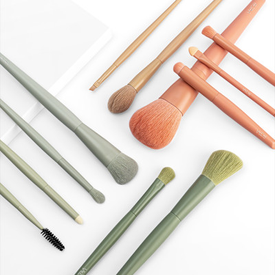 Bộ Cọ Cá Nhân 12 cây & Ví Xanh Rêu VACOSI CENTREPIECE BRUSH SET - BC35