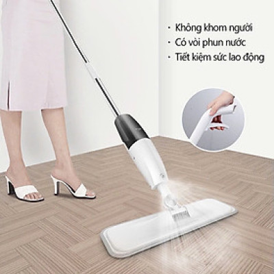 Cây Lau Nhà Phun Sương Thông Minh – Bộ Chổi Lau Đa Năng Có Bình Xịt, Làm Sạch Mọi Ngóc Ngách!
