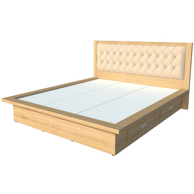 Giường ngủ 2 hộc kéo Tundo 160cm x 200cm