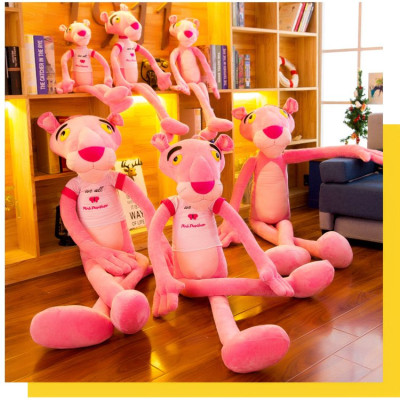 Gấu Bông Báo Hồng Pink Panther Dễ Thương (55cm--->1m5) Hàng Xịn Cao Cấp, An Toàn Cho Người Sử Dụng
