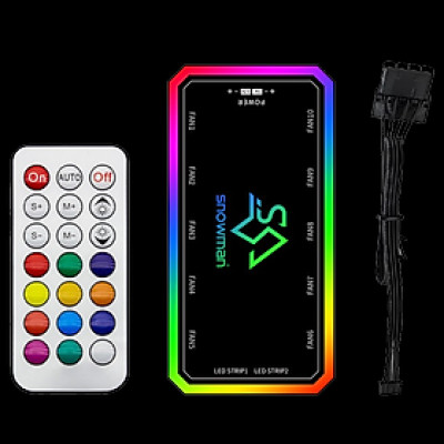 Bộ điều khiển HUB FAN RGB SNOWMAN - Hàng chính hãng