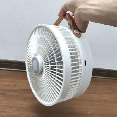 Quạt tích điện gấp gọn thông minh RoHS 10800mAh dùng tới 50h khiển từ xa xuất EU - Hàng chính hãng