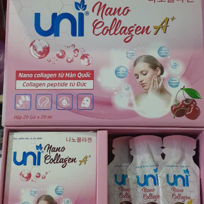 uni colagen new ( đẹp da, cải thiện nội tiếp tố ).