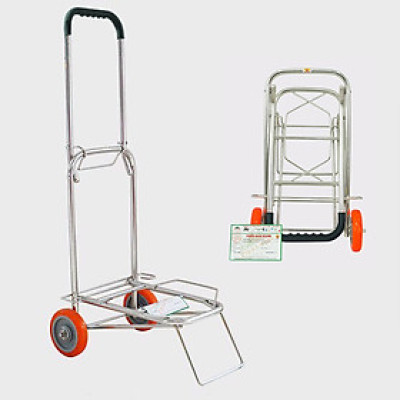 Xe Đẩy Xếp Gọn Thái Sơn - tải trọng 50 Kg chất liệu inox ( HÀNG CHÍNH HÃNG - ĐỔI TRẢ MIỄN PHÍ )