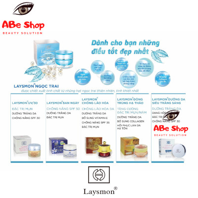 Kem LAYSMON Đông Trùng Hạ Thảo - LAYSMON CORDYCEPS SINESIS EXTRACT AND COLLAGEN BEAUTY CREAM 20g
