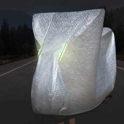 Bạt Phủ Áo Trùm Xe Máy Vải Dù Che Mưa Nắng Thời Tiết Khắc Nghiệt Loại Lớn Cho Dòng Xe Tay Ga - Xe Số Thông Dụng MINIIN