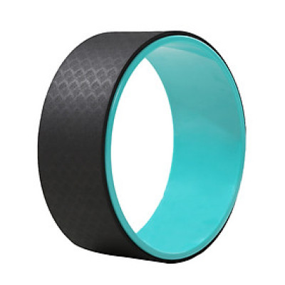 BG Vòng Tập Yoga 33cm Yoga Wheel BLUE BLACK, Vòng Yoga Pilates Nhựa ABS Tập Lưng Cao Cấp Chính Hãng (hàng nhập khẩu)