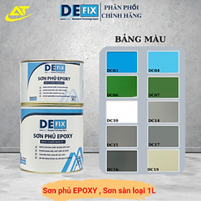 Sơn phủ EPOXY, Sơn sàn EPOXY loại 1 LÍT