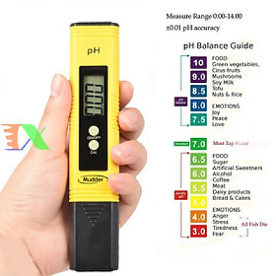 Bút Đo Ph Nước Gubix, Thiết Bị Kiểm Tra Chất Lượng Nước Ao Hồ, Bể Cá, Nước Sinh Hoạt. Đã Hiệu Chỉnh