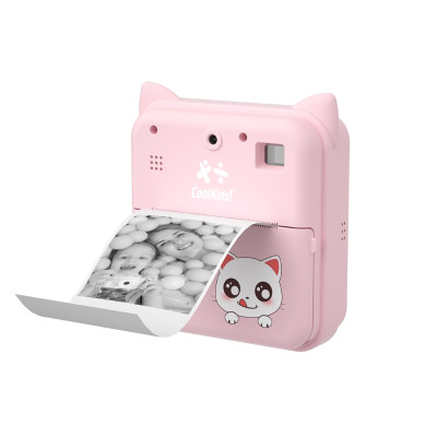 Đồ Chơi COOLKIDS Máy Chụp Ảnh Lấy Liền Mèo Kitty YT019/PK
