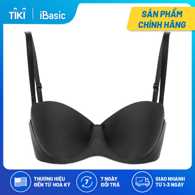 Áo ngực nữ su iBasic có gọng không đường may mút vừa cup ngang phom đúc BRAW098