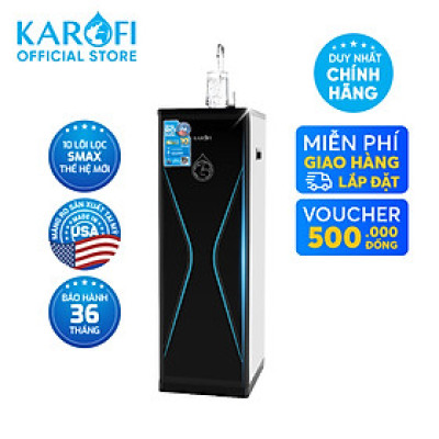 Máy lọc nước RO Mỹ 10 lõi Karofi KAQ-D36 RO - Giao trước lắp sau miễn phí toàn quốc - Bảo hành 36 tháng - Hàng chính hãng