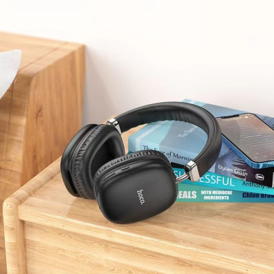 Tai Nghe Bluetooth Cao Cấp Chụp Tai, Chống Ồn, Chống Thấm Nước, Pin Siêu Trâu 40h Nghe Nhạc, Kiểu Dáng Sang Trọng - Hàng nhập khẩu