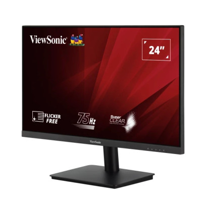 MÀN HÌNH VIEWSONIC VA2406-MH (23.8 INCH/FHD/IPS/75HZ/1MS/LOA)- Hàng chính hãng 