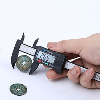 Thước kẹp điện tử màn hình kỹ thuật số Syntek 150mm (tặng kèm PIN dự phòng)