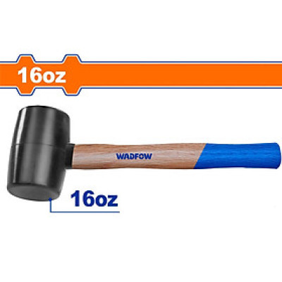 [CHÍNH HÃNG] Búa tạ cao su đen 450g WMB7302 WADFOW