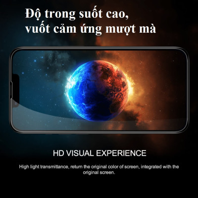 Cường lực full màn hình cho iP 14 Pro Max / 14 Pro Nillkin CP+PRO - hàng chính hãng