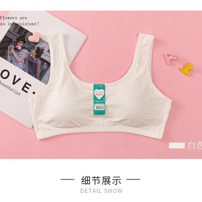 Áo Lót Nữ Học Sinh Ba Lỗ Cotton Thông Hơi Mút Liền 1376 – Êm Ái, Thoáng Mát