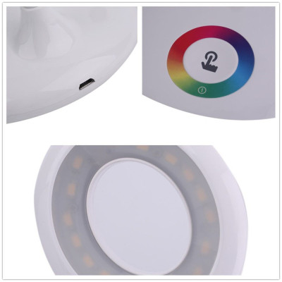 Đèn Bàn Cảm ứng LED Chuyển Nhiều Màu 2 in1 BAOKE-1858