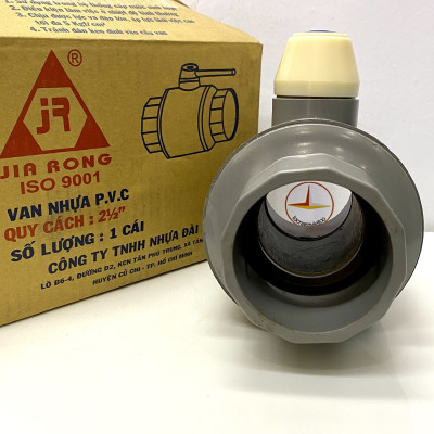 Van 75 tay trắng nhựa PVC Jiarong - FB025