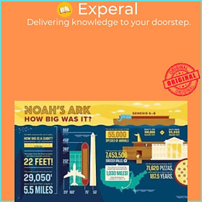 Sách - Bible Infographics for Kids (TM) : Giants, Ninja Skills, a Ta by Harvest House Publishers (US edition, hardcover)