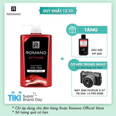 Sữa Tắm Romano Attitude 650g