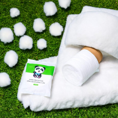 Viên Nén Khăn Tắm Cotton Beyaki 70x140 cm Sạch Sẽ Tiện Dụng Cho Du Lịch Công Tác