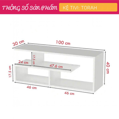 Kệ tivi gia đình đẹp phong cách hiện đại SMLIFE Torah