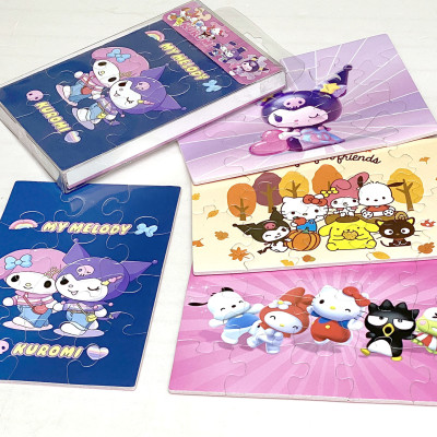 Xếp hình xốp A6 (4 in1) 12 mảnh -KUROMI