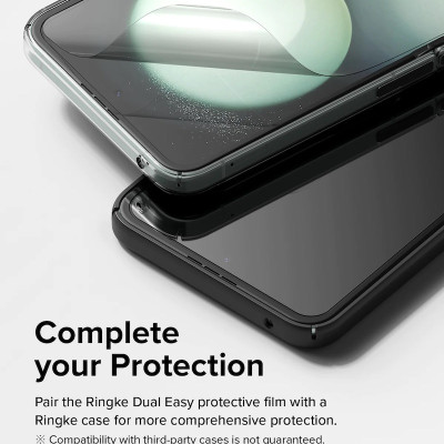 Combo 2 Miếng Dán màn hình Dành Cho Samsung Galaxy Z Flip 5 RINGKE Dual Easy Film_ Hàng Chính Hãng