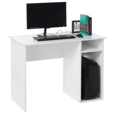 Bàn vi tính gỗ phong cách hiện đại SMLIFE Dobbs