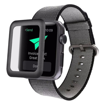 Miếng Dán Cường Lực Glass 3D 9H Full Màn Hình Cho Apple Watch - Hàng chính hãng