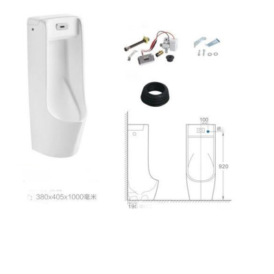 TIỂU NAM CẢM ỨNG ĐẶT  NỀN, THOÁT SÀN cao cấp nhậu khẩu GROVES GRVTN 506 (1 m)