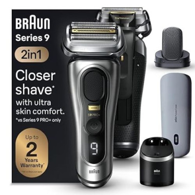 MÁY CẠO RÂU BRAUN SERIES 9 PRO+ 9599CC Hàng chính hãng