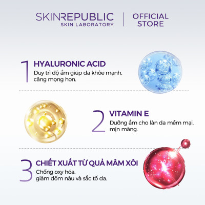 Mặt nạ dưỡng da Skin Republic Hyaluronic Boost Youthfoil Mask 25ml
