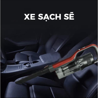 Günter & Hauer Máy Hút Bụi Cầm Tay Máy Hút Bụi Không Dây Sạc Điện 4 Trong 1 Đầu Chổi Một Máy Đa Năng V16 - Hàng chính hãng