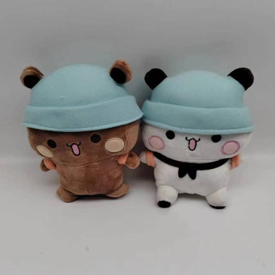 BUBU DUDU búp bê gấu trúc biểu tượng cảm xúc túi búp bê hoạt hình