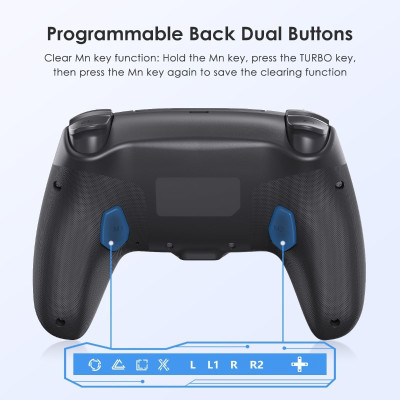 Gamepad Tay Game Không dây Bluetooth P29 RGB cho máy tính - điện thoại - máy tính bảng hàng nhập khẩu