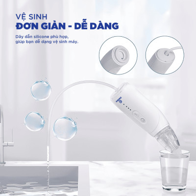 Máy Hút Mũi Cho bé Chido 3 Đầu Chido ZLY-018 3 tốc độ Hút Cho Bé 5 tuổi