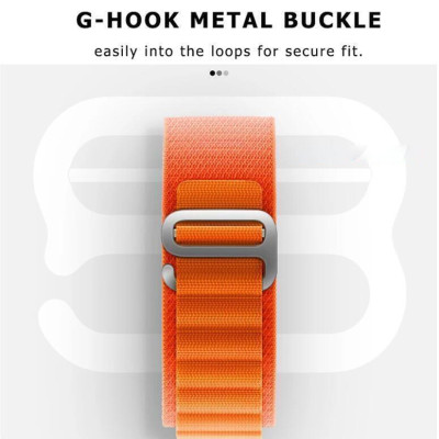 Dây đeo thay thế dành cho Apple Watch Ultra Series 8 49mm / 45mm / 44mm / 42mm chất liệu vải kết hợp với nylon hiệu WIWU Watchband Pro (thiết kế tinh tế, lịch lãm sang trọng, chất liệu cao cấp) - hàng nhập khẩu