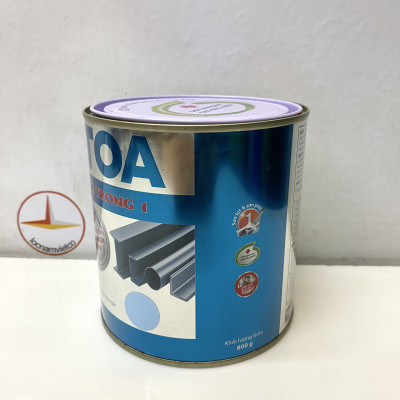 Sơn sắt mạ kẽm Toa 2 trong 1 màu xanh 601 _ 800G