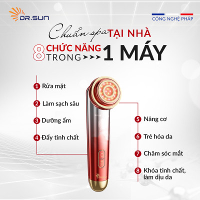 Combo máy nâng cơ và đẩy tinh chất DR SUN VENUS & máy tẩy tế bào chết DR SUN OLYMPUS