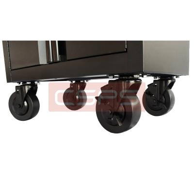 Tủ dụng cụ CSPS 61cm - 04 hộc kéo màu đỏ mặt ván gỗ