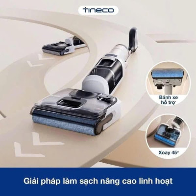 MÁY LAU NHÀ HÚT BỤI TINECO FLOOR ONE S6 STRETCH PRO Hàng chính hãng