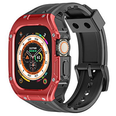 Ốp Case tích hợp dây đeo bảo vệ cho Apple Watch Ultra / Apple Watch Ultra 2 Size 49mm - Hàng Chính Hãng