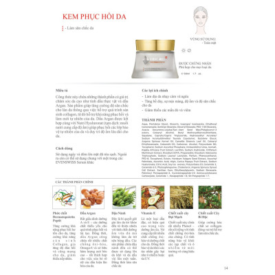 KEM DƯỠNG ẨM PHỤC HỒI EVENSWISS RICH REGENERATING CREAM 50ML