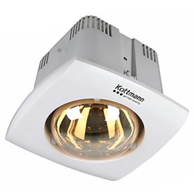 Đèn sưởi nhà tắm 1 bóng âm trần Kottmann K1A – 3 năm Hàng chính hãng