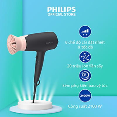 Máy sấy tóc Philips BHD350/10 - Sấy khô tóc mạnh mẽ