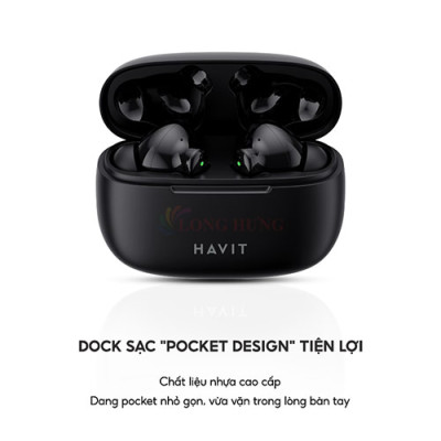 Tai nghe Bluetooth True Wireless Havit TW967 Pro - Hàng chính hãng